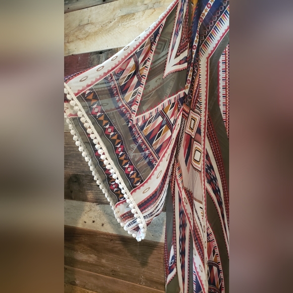 Plus sz tunic sheer - Picture 2 of 3